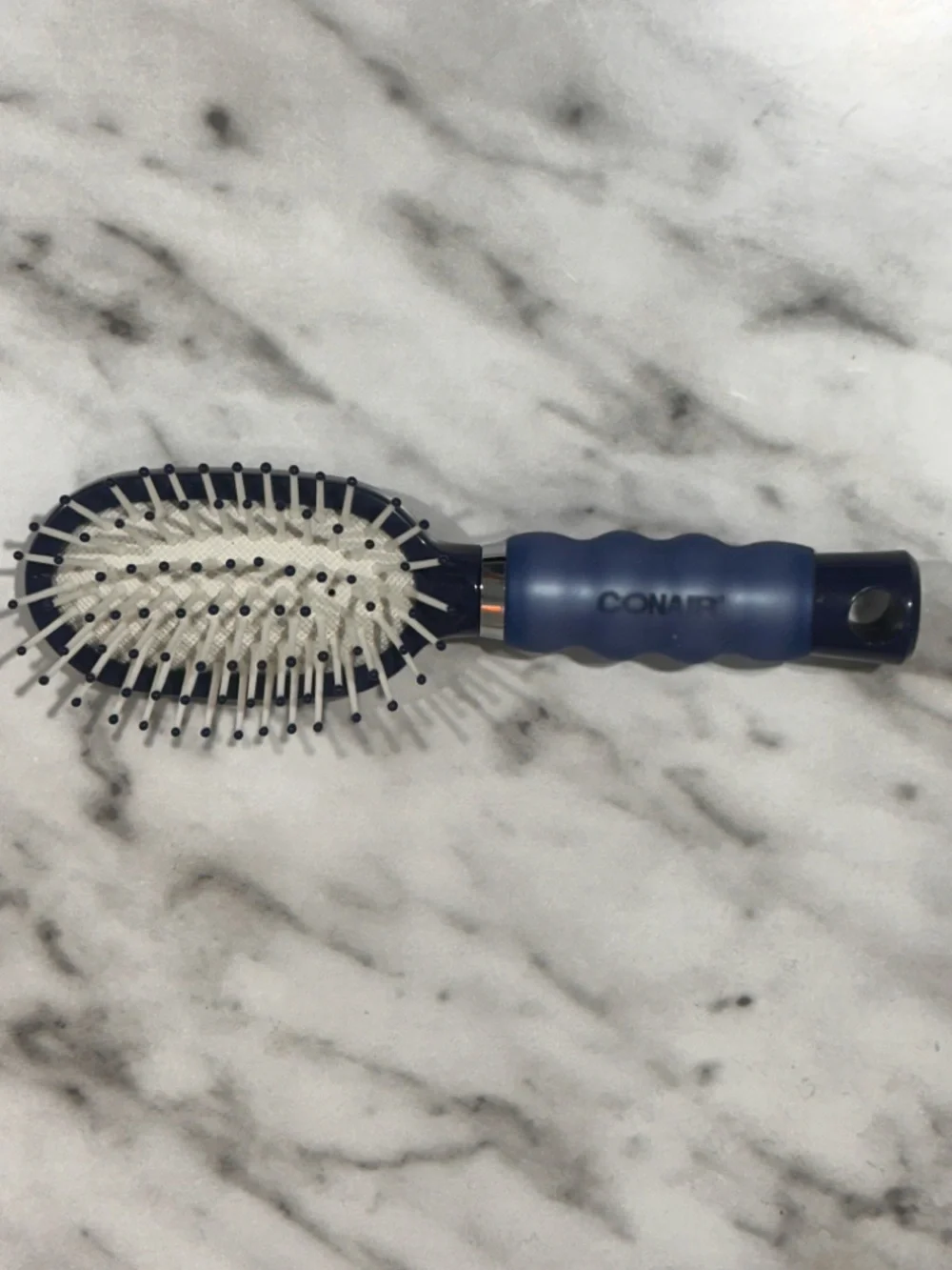 Conair Gel Mini Blue Hairbrush
